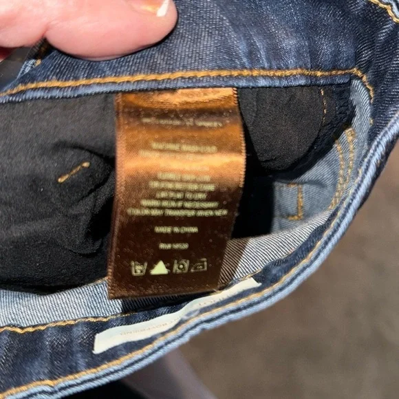 Kut From the Kloth Bardot Boyfriend Skinny Dark Blue Jeans. B2 - Picture 6 of 8